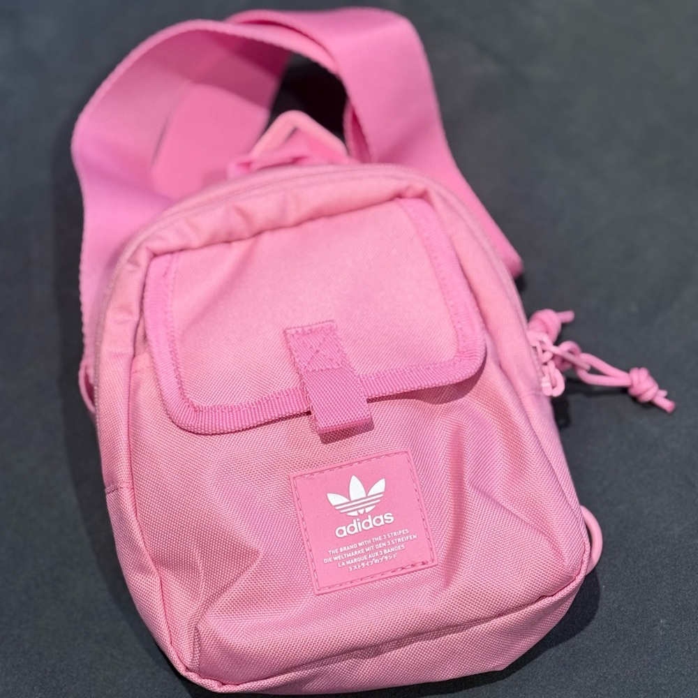 Adidas Pink Mini Crossbody Bag